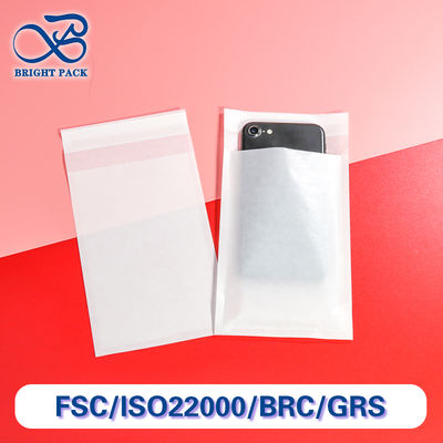 Op maat gemaakte glaspapieren zakken Biologisch afbreekbare kledingverpakkingen