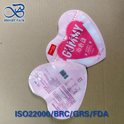 Gummyzakken met aangepaste vorm en holografische folie, 1–10 kleuren bedrukking