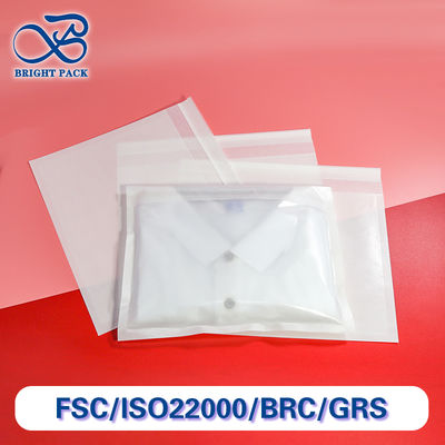 Biologisch afbreekbare papieren zakken voor T-shirts met een goede of half transparantie