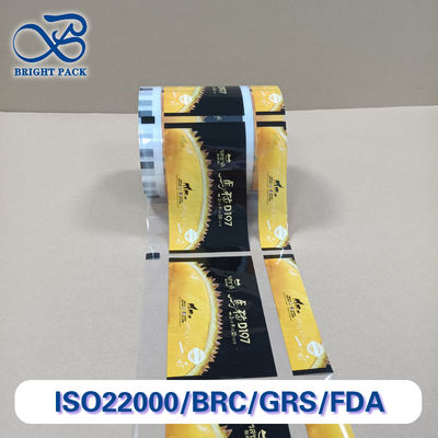 Premium Kleurgeprinte meerlagige fruitverpakkingsfilm maatmaat Vochtbestendige traanbestendig milieuvriendelijk SGS-gecertificeerd voor appels / citrusvruchten / bessen