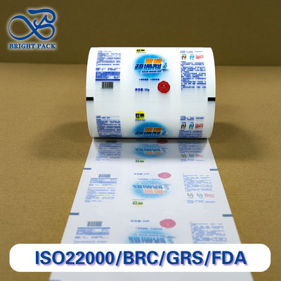 Geautomatiseerde pelletverpakkingsfilm rollen zijn stofdicht, scheurbestendig en op maat gedrukt voor merkzakken.