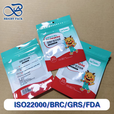 Milieuvriendelijke zak voor het plukken van tandvlees 1000 ml PET/PE transparante verpakking