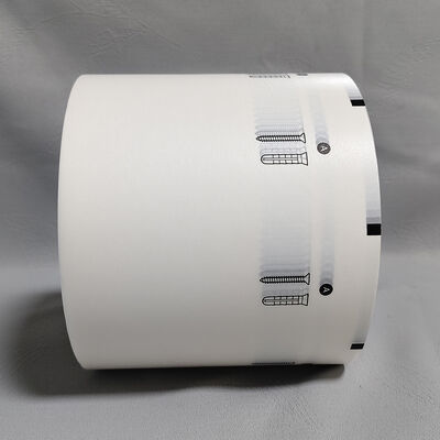 Op maat gemaakte synthetische papieren rollen - glad oppervlak voor kwalitatief hoogstaand flexodrukwerk