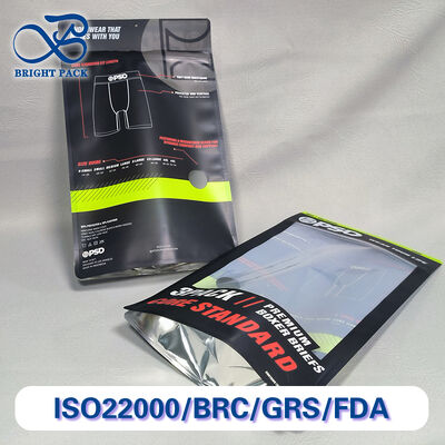 Herbruikbare zak met rits voor kleding