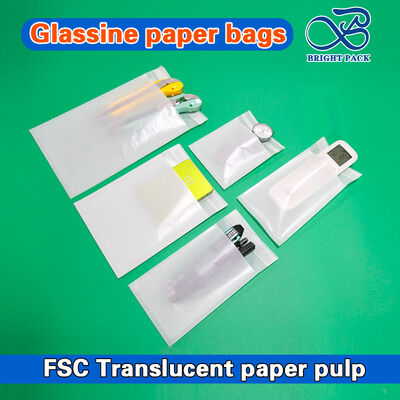Groothandel Aanpasbare afdruk Recyclebare milieuvriendelijke glaspapierzakken voor duurzame verpakkingen
