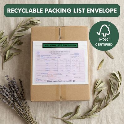 Pergamijn Documenten Ingesloten etui Plasticvrij Biologisch afbreekbaar Milieuvriendelijk | Recyclebare waterdichte vetbestendige bulk op maat